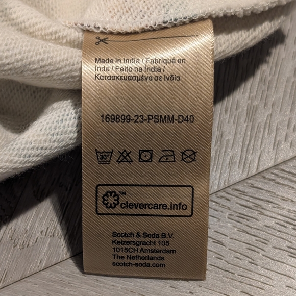 Scotch & Soda Amsterdam Sweatshirt Men's Size XXL Graphic Print Weekend Edition - Picture 10 of 11